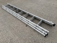 8 TREAD ALUMINIUM TRIPLE EXTENSION LADDER&nbsp;