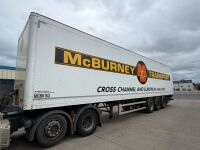SDC 45FT 39 TON TRI AXLE BOX TRAILER ON AIR - 3