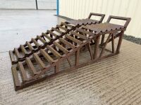 2No. HEAVY DUTY METAL CAR RAMPS - 4