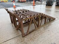 2No. HEAVY DUTY METAL CAR RAMPS - 8