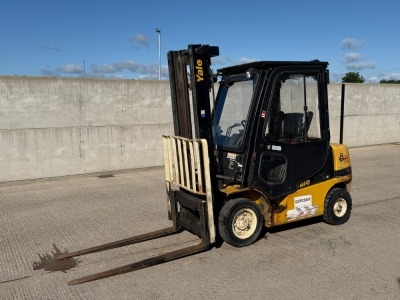 YALE GDP25M 2.5 TON DIESEL FORKLIFT