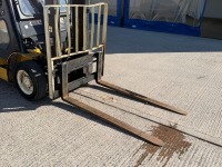 YALE GDP25M 2.5 TON DIESEL FORKLIFT - 9