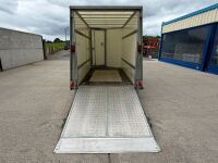 IFOR WILLIAMS BV105G 2700KGS TWIN AXLE BOX TRAILER - 13