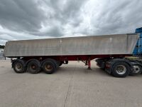 APPROX.35ft 38 TON TRI AXLE ALUMINIUM TIPPING TRAILER ON AIR&nbsp; - 18