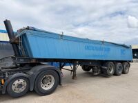 DENNISON 37 TON TRI AXLE ALUMINIUM TIPPING TRAILER ON AIR - 3