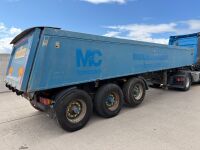DENNISON 37 TON TRI AXLE ALUMINIUM TIPPING TRAILER ON AIR - 12