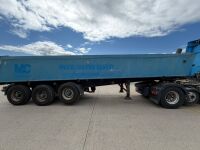 DENNISON 37 TON TRI AXLE ALUMINIUM TIPPING TRAILER ON AIR - 20