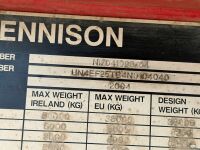 DENNISON 38 TON TRI AXLE ALUMINIUM TIPPING TRAILER ON AIR - 6