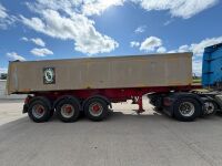 DENNISON 38 TON TRI AXLE ALUMINIUM TIPPING TRAILER ON AIR - 19
