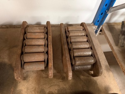 2No. MACHINERY MOVING SKATES