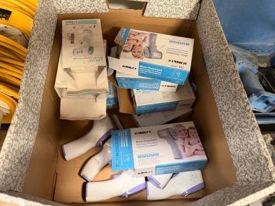 BOX LOT TO INC. LARGE SELECTION OF INFRARED THERMOMETRES
