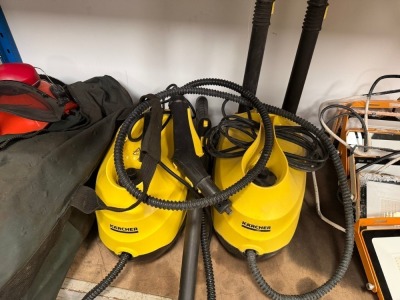 2No. KARCHER STEAMERS