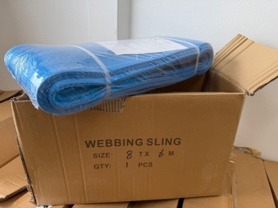 1No. UNUSED 8 TON 6m LIFTING SLING
