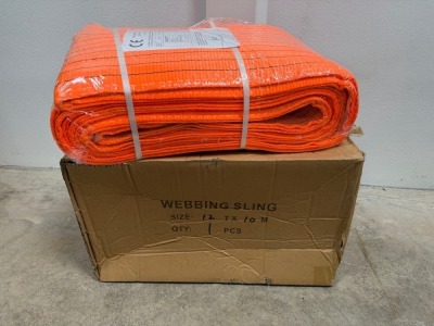 1No. UNUSED 12 TON 10m LIFTING SLINGS