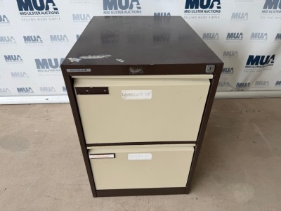 ESCOLINE 2 DRAWER FILING CABINET