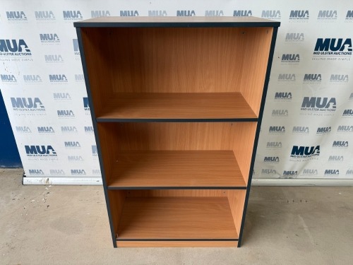3 TIER WOODEN STORAGE SHELVES
