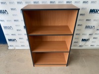 3 TIER WOODEN STORAGE SHELVES - 2