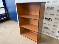 3 TIER WOODEN STORAGE SHELVES - 4