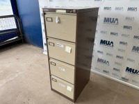 VICKERS TRIMLINE 4 DRAWER FILING CABINET - 2