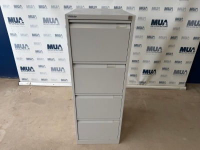 BISLEY 4 DRAWER FILING CABINET