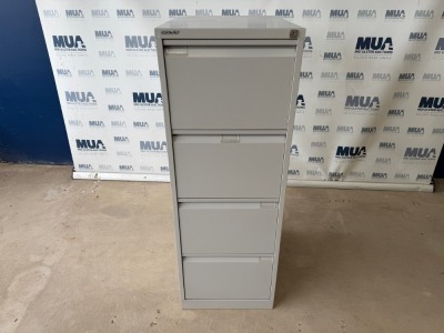 BISLEY 4 DRAWER FILING CABINET