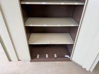 SPERRIN TWO DOOR METAL STORAGE CUPBOARD - 3