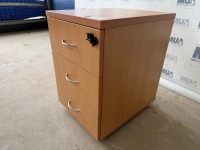 3 DRAWER UNDER COUNTER PEDESTAL - 2