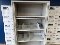 BISLEY SLIDING DOOR METAL STORAGE CUPBOARD - 2