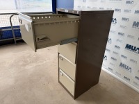 SAMAS VICKERS 4 DRAWER FILING CABINET - 3