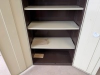 SPERRIN TWO DOOR METAL STORAGE CUPBOARD - 4