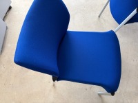 APPROX. 1600mm 6 PERSON MEETING TABLE & CHAIRS - 5