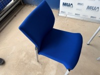 APPROX. 1600mm 6 PERSON MEETING TABLE & CHAIRS - 8