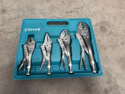 4No. UNUSED PAIRS OF VICE GRIPS&nbsp;