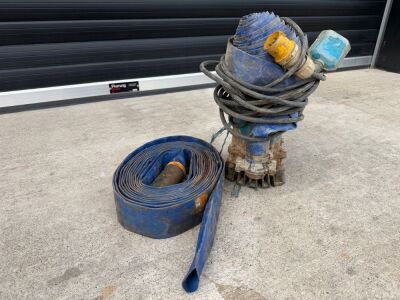 110v SUBMERSIBLE WATER PUMP & HOSE