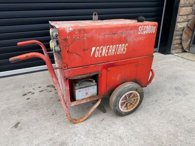 STEPHILL SE6000 6kva MOBILE DIESEL GENERATOR