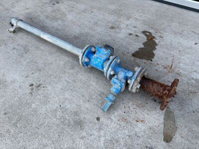 WATER STAND PIPE & WATER MAIN VALVE