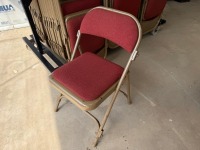 APPROX. 97No. METAL FOLDABLE CHAIRS & MOBILE STORAGE RACK - 6