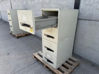 KARDEX 4 DRAWER FIRE PROOF FILING CABINET - 5