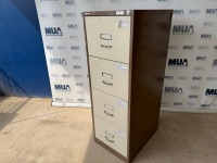 BISLEY 4 DRAWER FILING CABINET