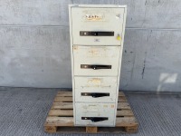KARDEX 4 DRAWER FIRE PROOF FILING CABINET