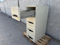 KARDEX 4 DRAWER FIRE PROOF FILING CABINET - 5