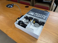 BOX OF 4No. UNUSED PAKFLATT BOOTH LIGHTS