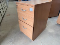 3 DRAWER DESK HIGH PEDESTAL - 2