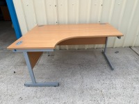 APPROX. 1600mm LEFT HAND CORNER DESK - 4
