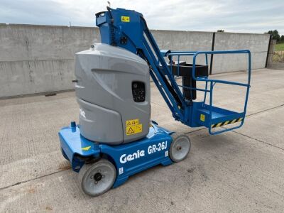 GENIE GR26J BATTERY OPERATED VERTICAL BOOM LIFT