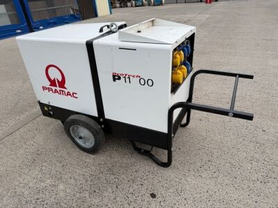 PRAMAC P11000 10KVA MOBILE DIESEL GENERATOR *Spares/repair*