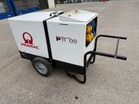 PRAMAC P11000 10KVA MOBILE DIESEL GENERATOR *Spares/repair*