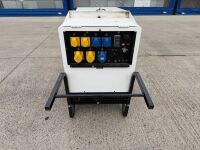 PRAMAC P11000 10KVA MOBILE DIESEL GENERATOR *Spares/repair* - 2