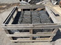 2No. WOODEN CRATES TO INC. APPROX 900No. 20 x 10 BANGOR BLUE SLATES&nbsp; - 3