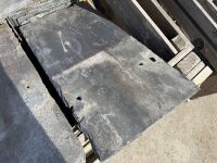 2No. WOODEN CRATES TO INC. APPROX 900No. 20 x 10 BANGOR BLUE SLATES&nbsp; - 9
